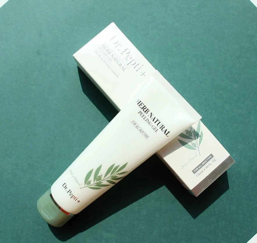 Tẩy Da Chết DrPepti Herb Natural Peeling Gel Mịn Và Sáng Da 130ml