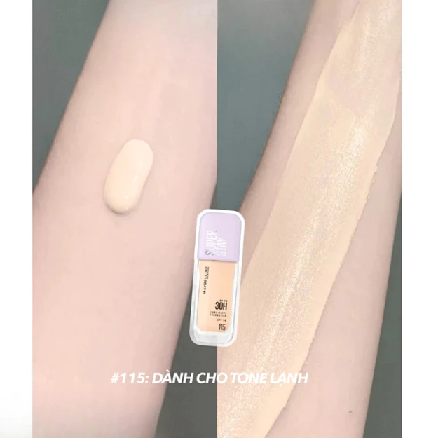Kem Nền Maybelline Super Stay Lumi Matte 30H Foundation SPF16 35ml