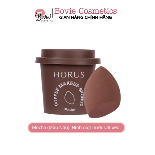 Mút Trang Điểm Horus Coffee Make Up Sponge
