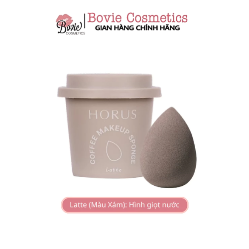 Mút Trang Điểm Horus Coffee Make Up Sponge