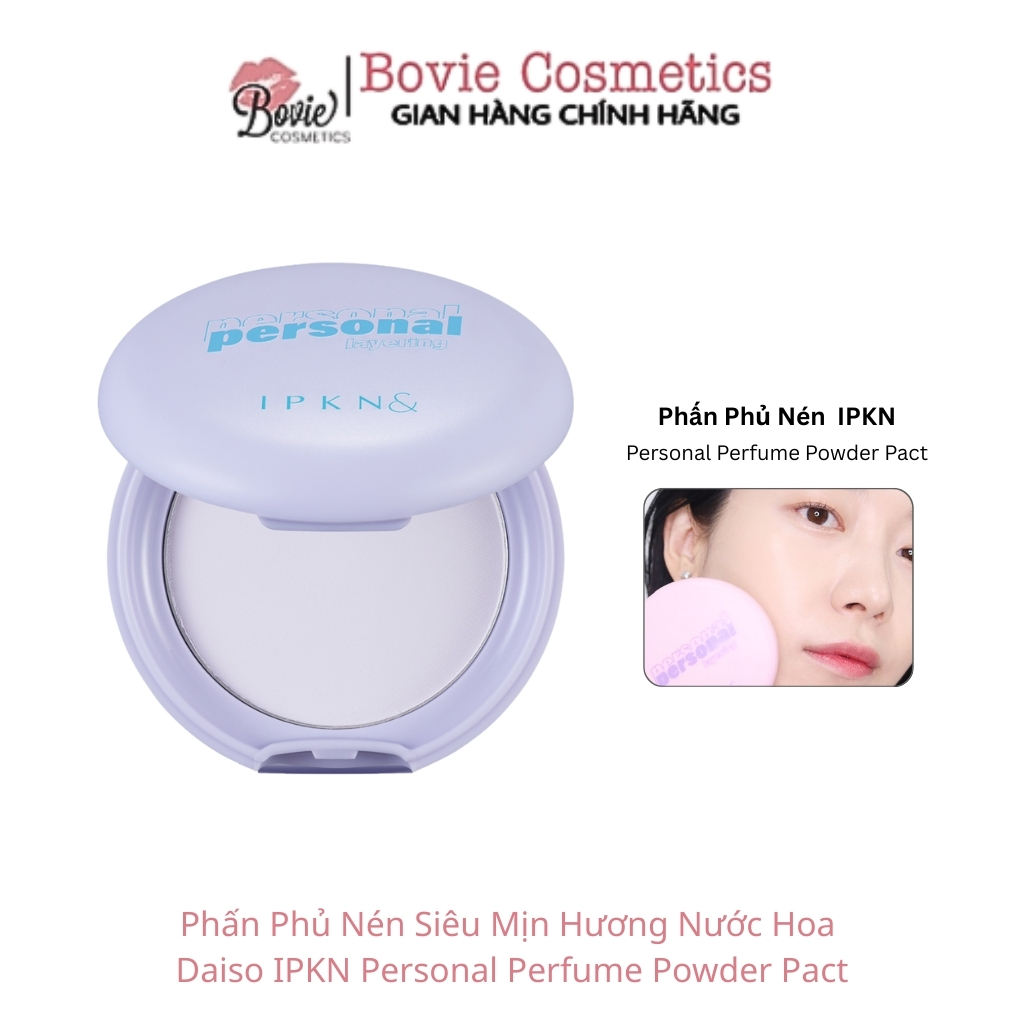 Phấn Phủ Nén Siêu Mịn Hương Nước Hoa Daiso IPKN Personal Perfume Powder Pact