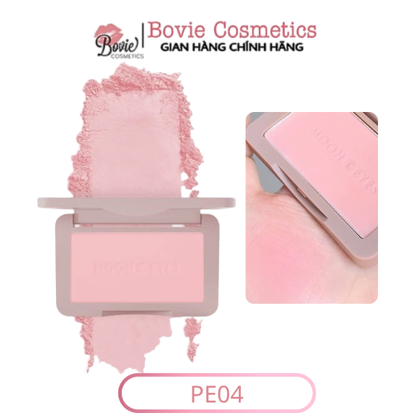 Phấn má hồng Moon Eyes / MoonEyes Color dạng bột mịn tạo khối trang điểm tự nhiên lâu trôi