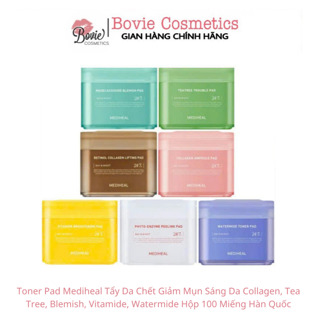 Toner Pad Mediheal Tẩy Da Chết