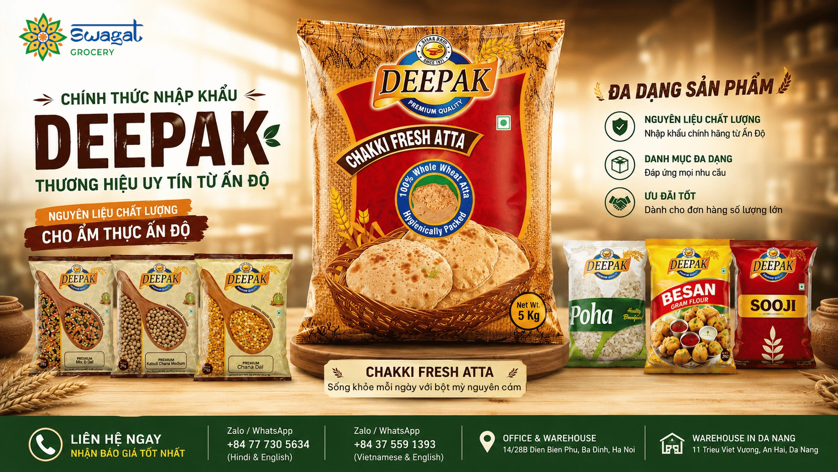 DEEPAK BRAND IS COMING TO VIETNAM