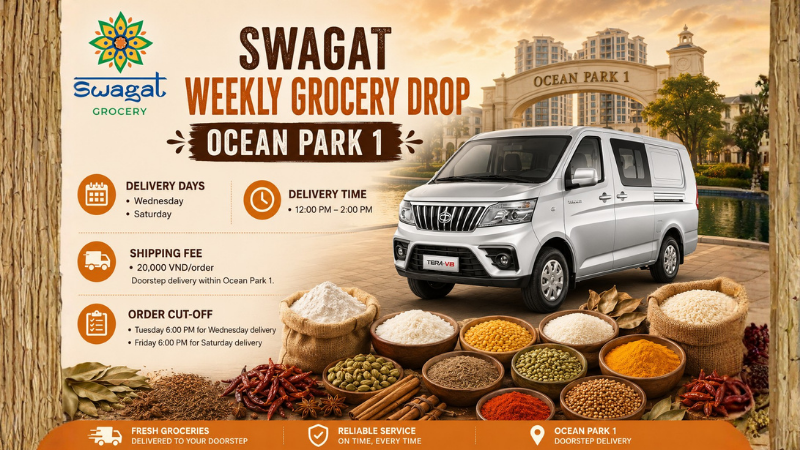 SWAGAT WEEKLY GROCERY DROP