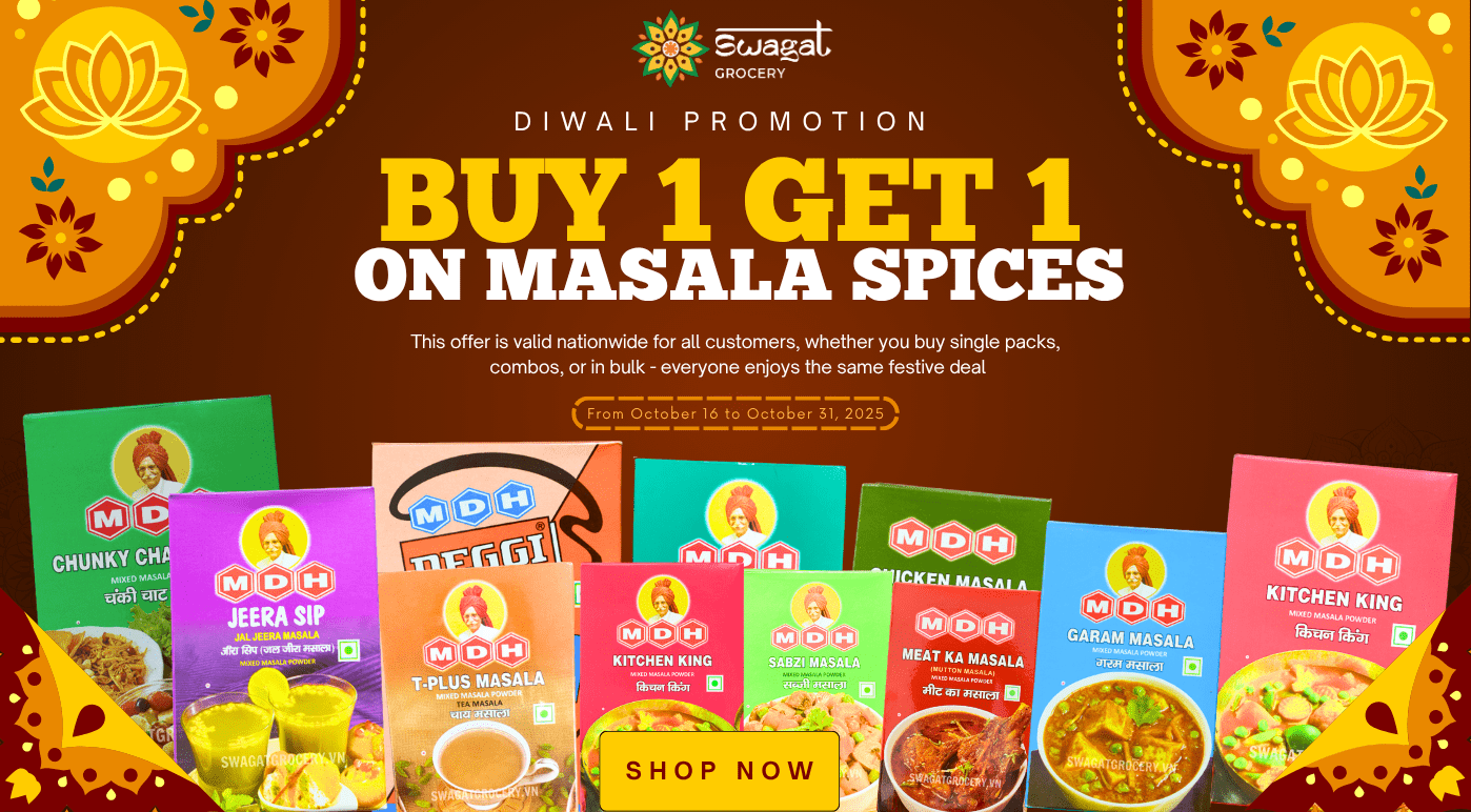 DIWALI PROMOTION - BUY 1 GET 1 FREE ON MASALA SPICES