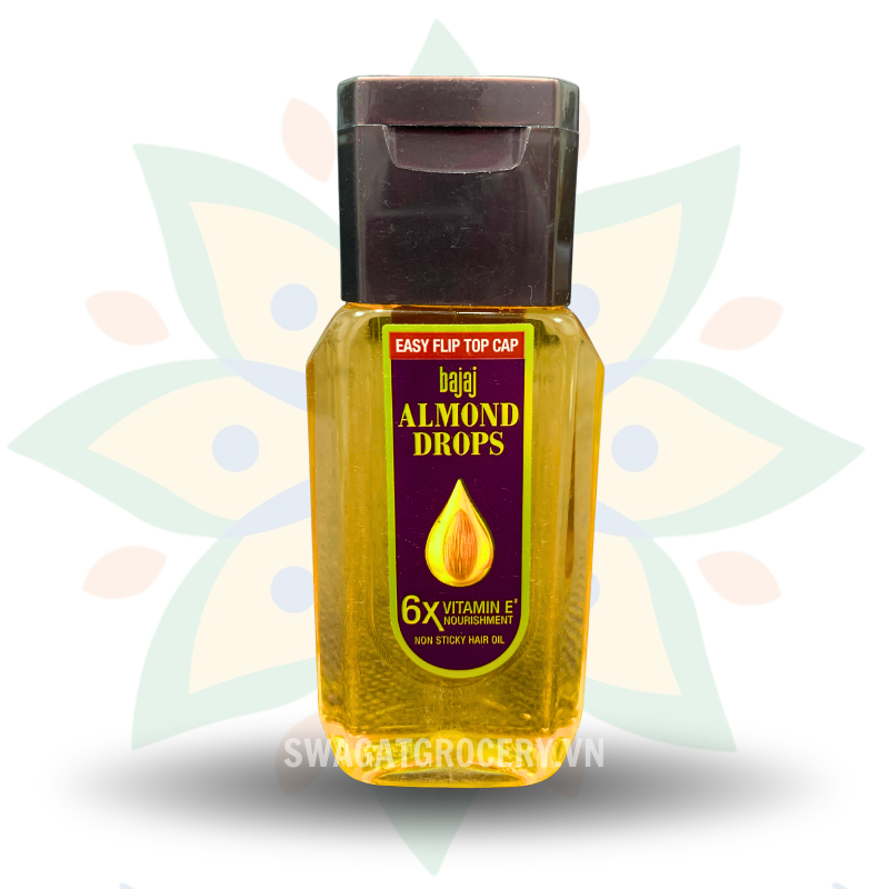 Dầu Dưỡng Tóc Hạnh Nhân Bajaj Almond Drops Hair Oil 190ml