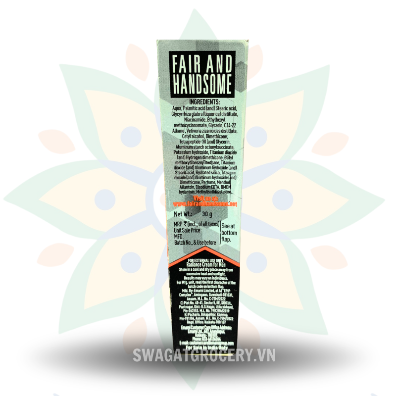 Kem Dưỡng Sáng Da Nam - Emami Fair And Handsome Cream 30g