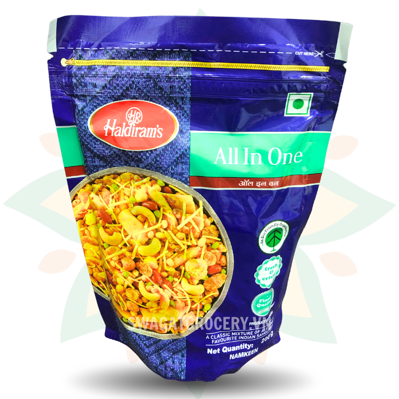 Bánh Snack HALDIRAM ALL IN ONE 200GM