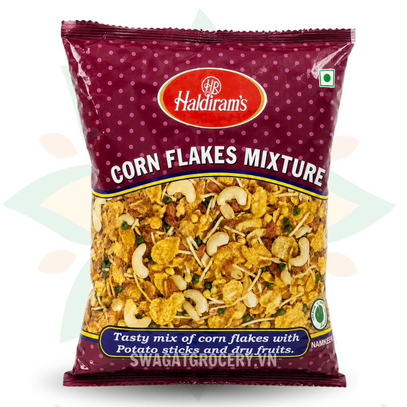 Bánh Snack HALDIRAM CORNFLAKES MIXTURE 150GM