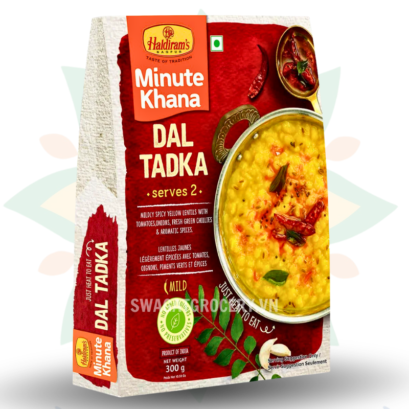 Cà ri ăn liền HALDIRAM DAL TADKA 300GM