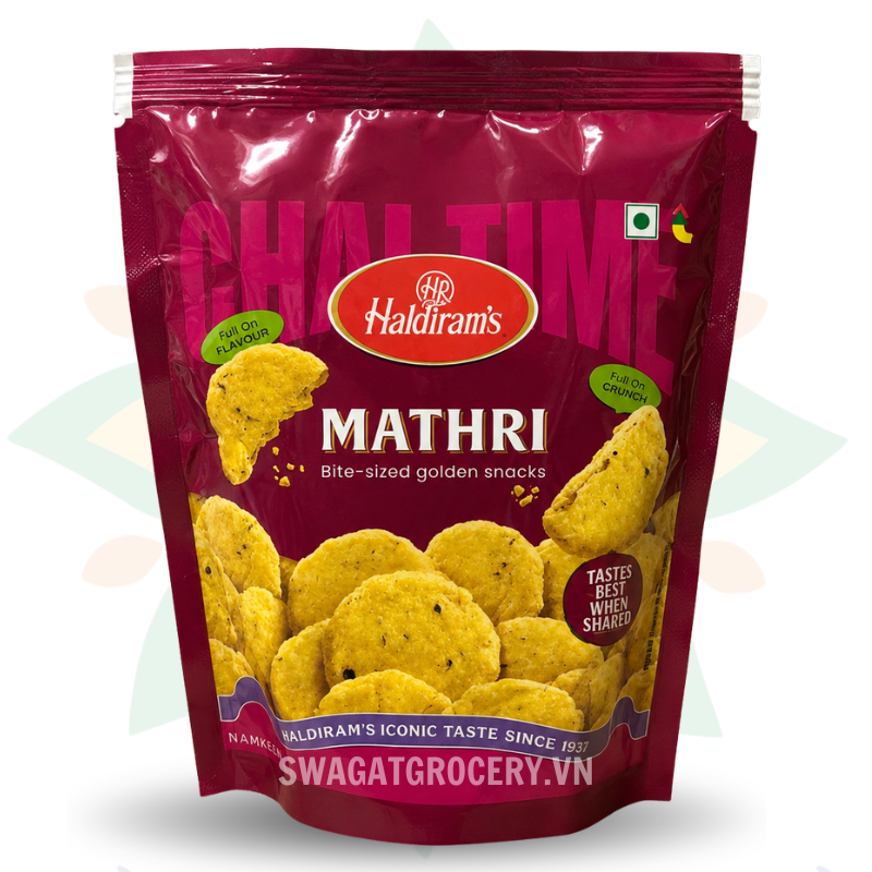 Bánh snack HALDIRAM MATHRI 200GM