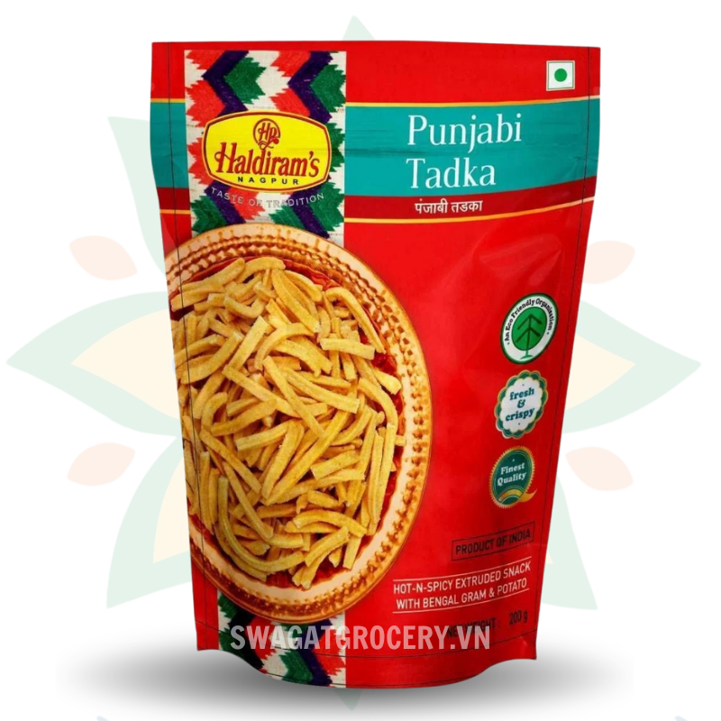 Bánh Snack HALDIRAM PUNJABI TADKA 200GM