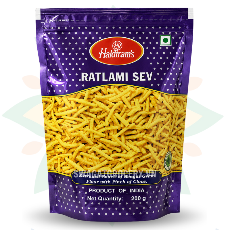 Bánh Snack HALDIRAM RATLAMI SEV 200GM