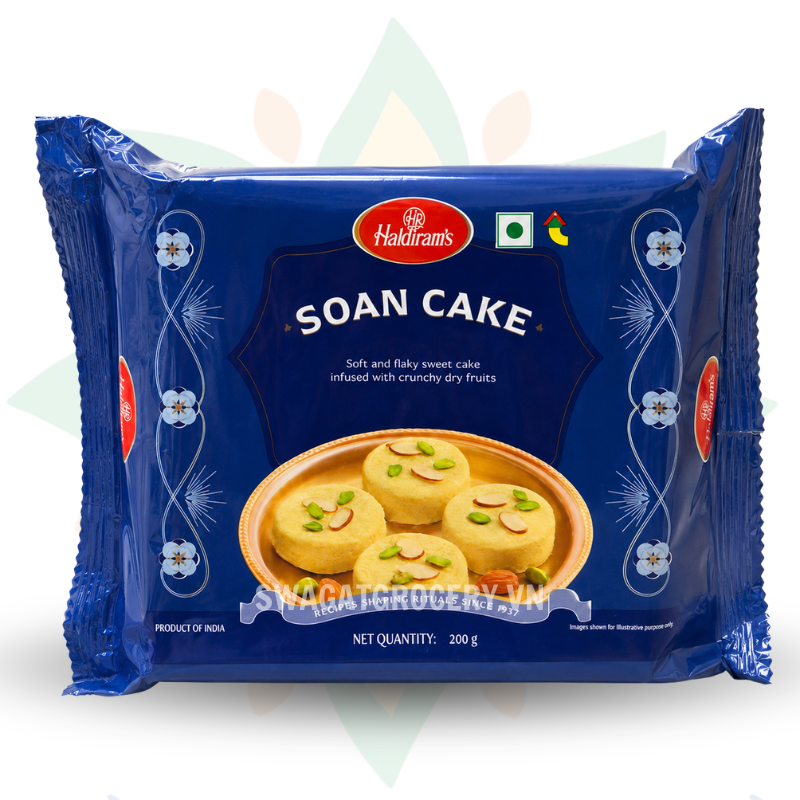 Bánh Snack HALDIRAM SOAN CAKE 200GM