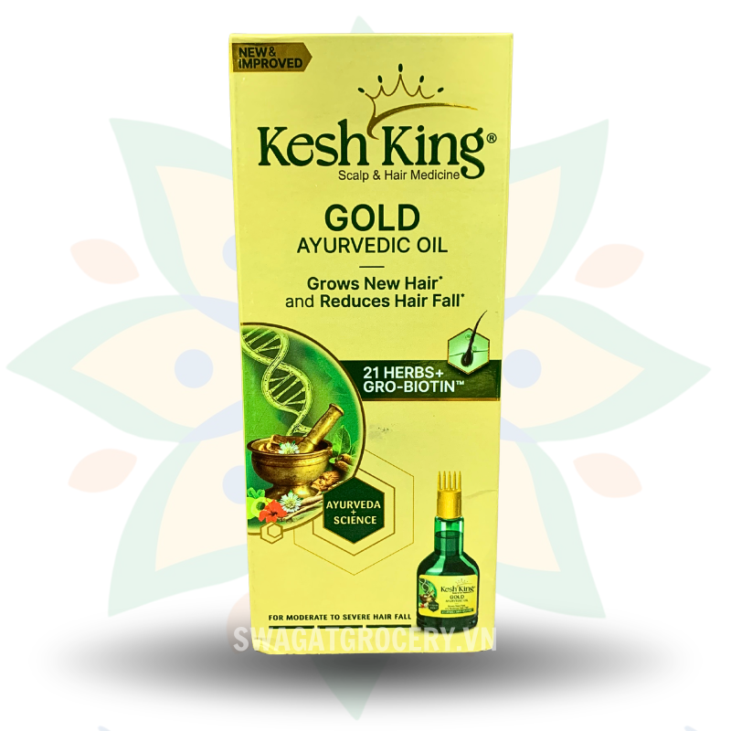 Dầu Tóc Thảo Dược Kesh King Ayurvedic Hair Oil 100ml