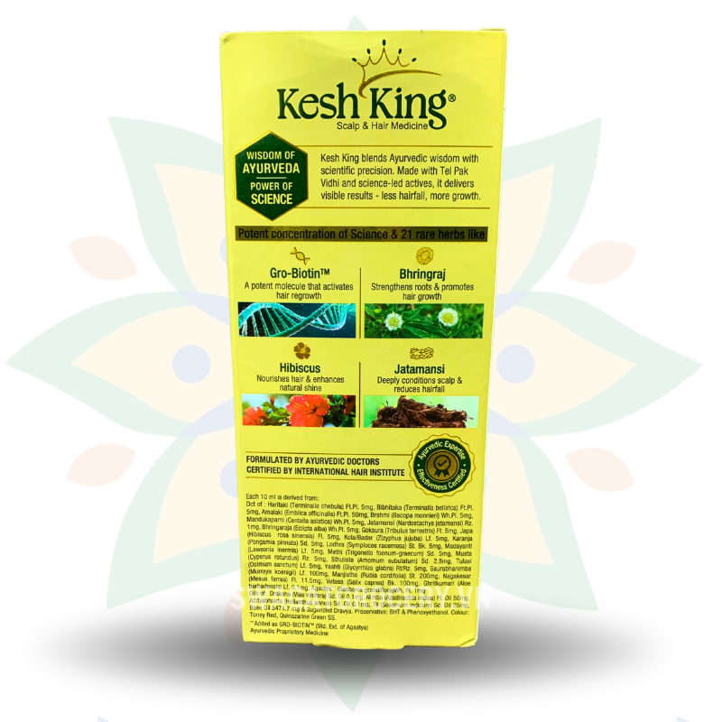 Dầu Tóc Thảo Dược Kesh King Ayurvedic Hair Oil 100ml