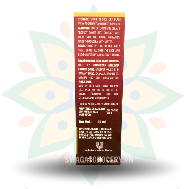 Kem nền Lakme Forever Matte Longwear Foundation 25ml