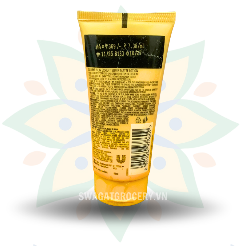Kem Chống Nắng Lakme Sun Expert SPF 50 PA 50ml