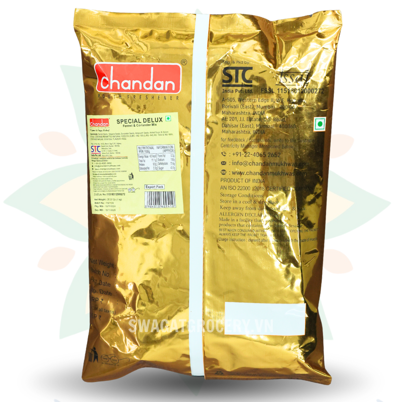Hạt Tráng Miệng CHANDAN MOUTH FRESHENER 1KG