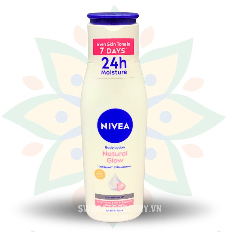 Sữa Dưỡng Thể Phục Hồi Da Nivea Natural Glow Cell Repair 75ml (5 packs)