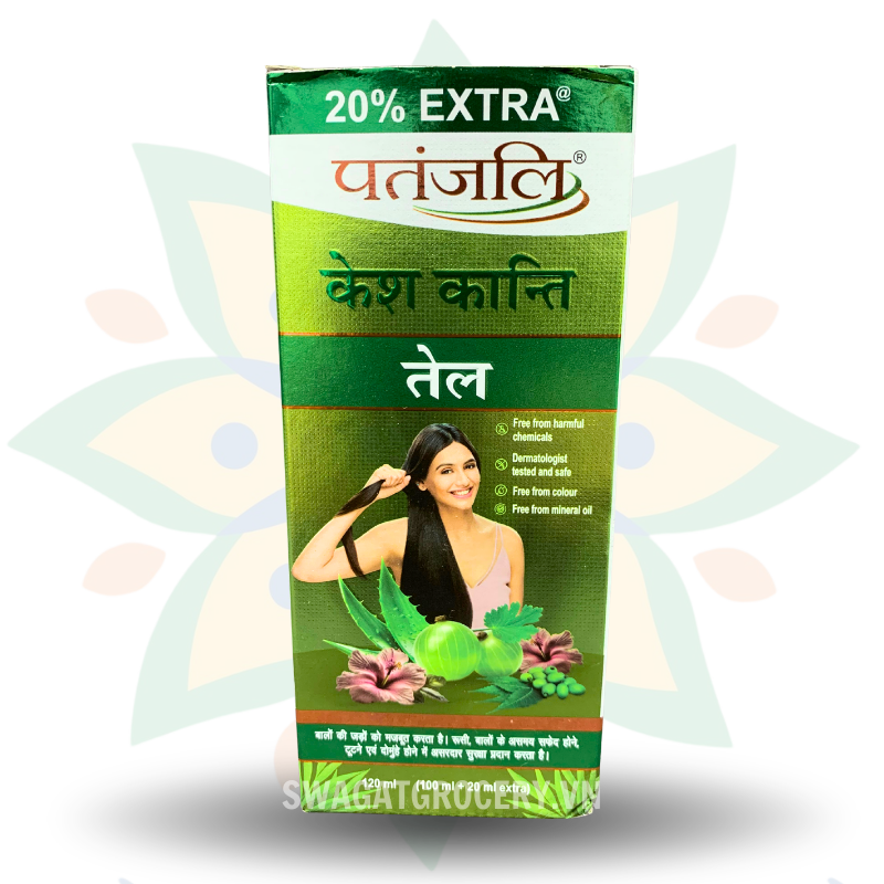Dầu Dưỡng Tóc Patanjali Kesh Kanti Hair oil 120ml