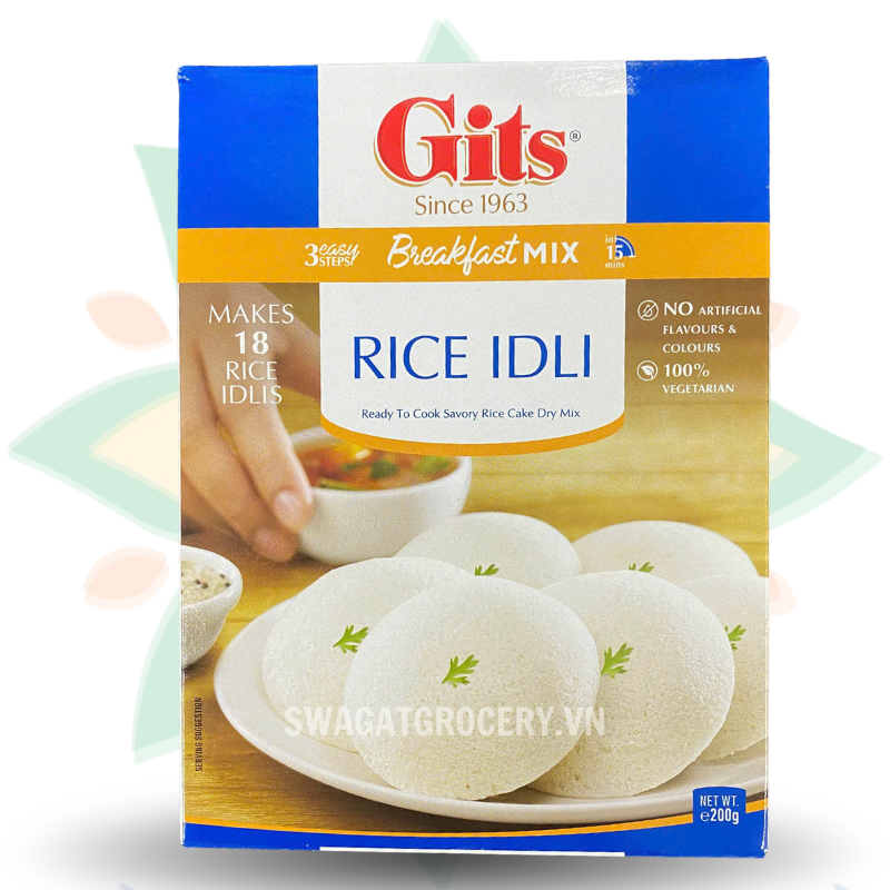 Bột làm bánh GITS RICE IDLI BREAKFAST MIX 200GR
