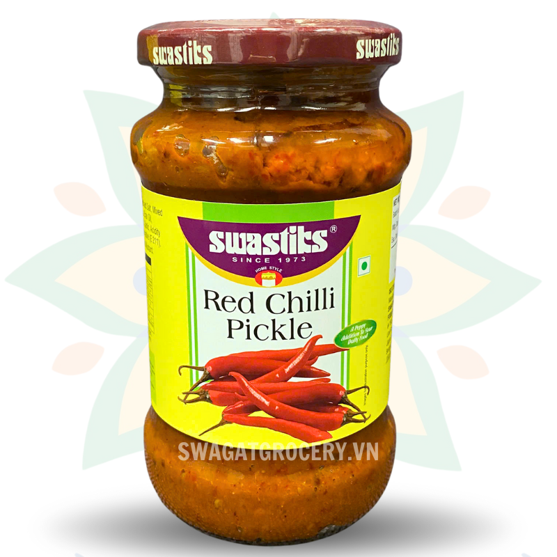 Sốt Ớt Đỏ SWASTIKS RED CHILLI PICKLE 400GR