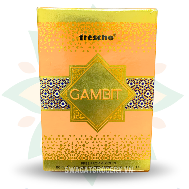 Tinh Dầu Nước Hoa - Trescho Gambit attar Perfume 20ml