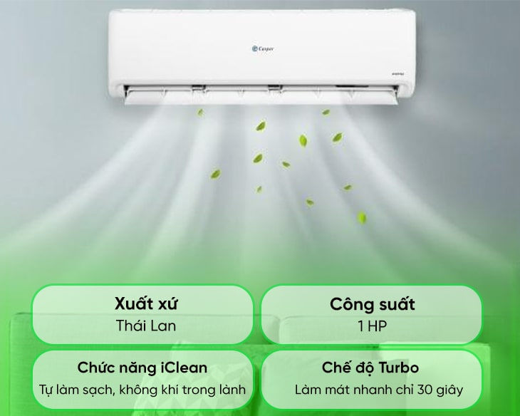 Máy lạnh Casper Inverter 1 HP TC-09IS36