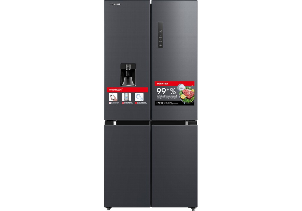 Tủ lạnh Toshiba Inverter 509 lít Multi Door GR-RF605WI-PMV(06)-MG