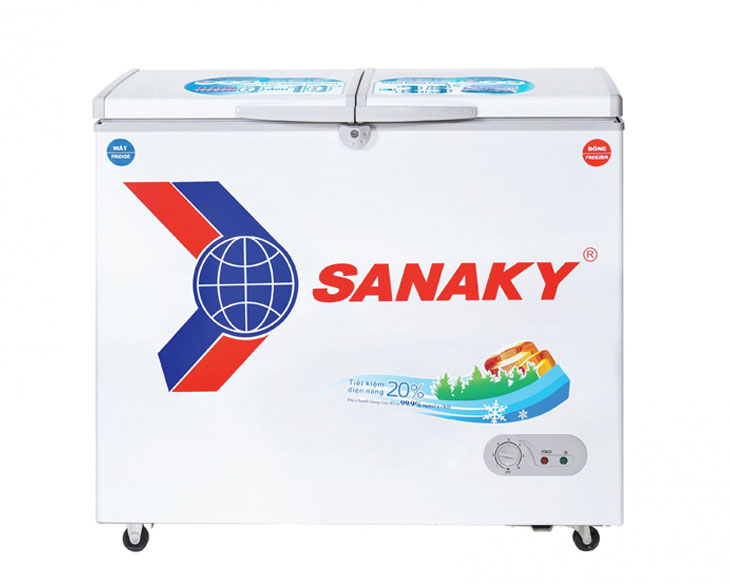 Tủ đông mát Sanaky 250 lít VH-255W2