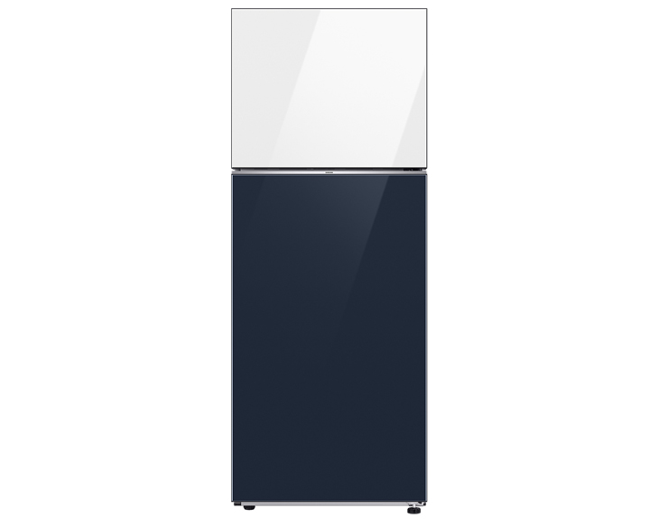 Tủ lạnh Bespoke Samsung Inverter 460 lít RT47CB66868ASV (Trắng/ Xanh Navy)