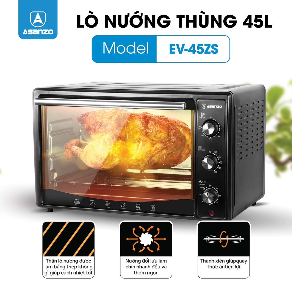 Lò nướng Asanzo EV-45ZS