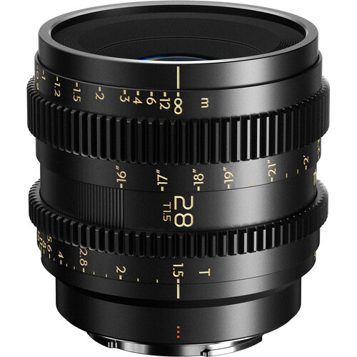 DzoFilm Thypoch Simera-c 28mm T1.5 Cine line FF Prime E-Mount Black