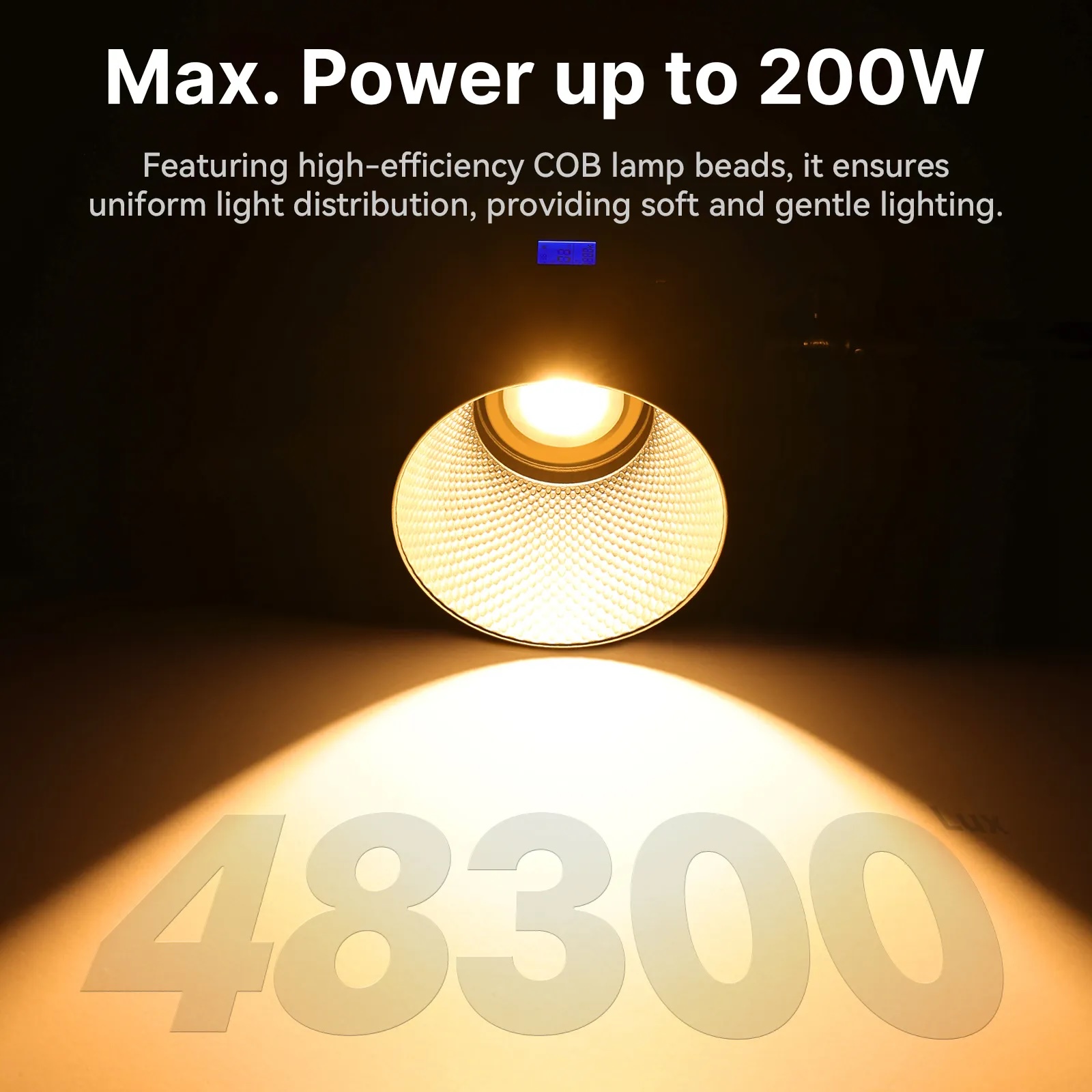 Ulanzi VL-200Bi 200W V-Mount Video Light L079CNA1