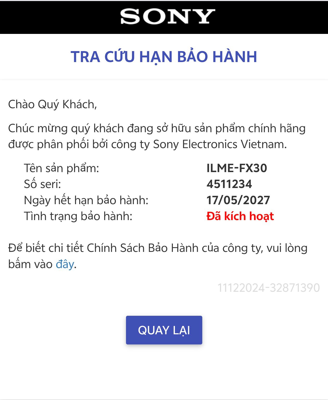 Sony FX30 likenew fullbox bh hãng đến 17/5/2027