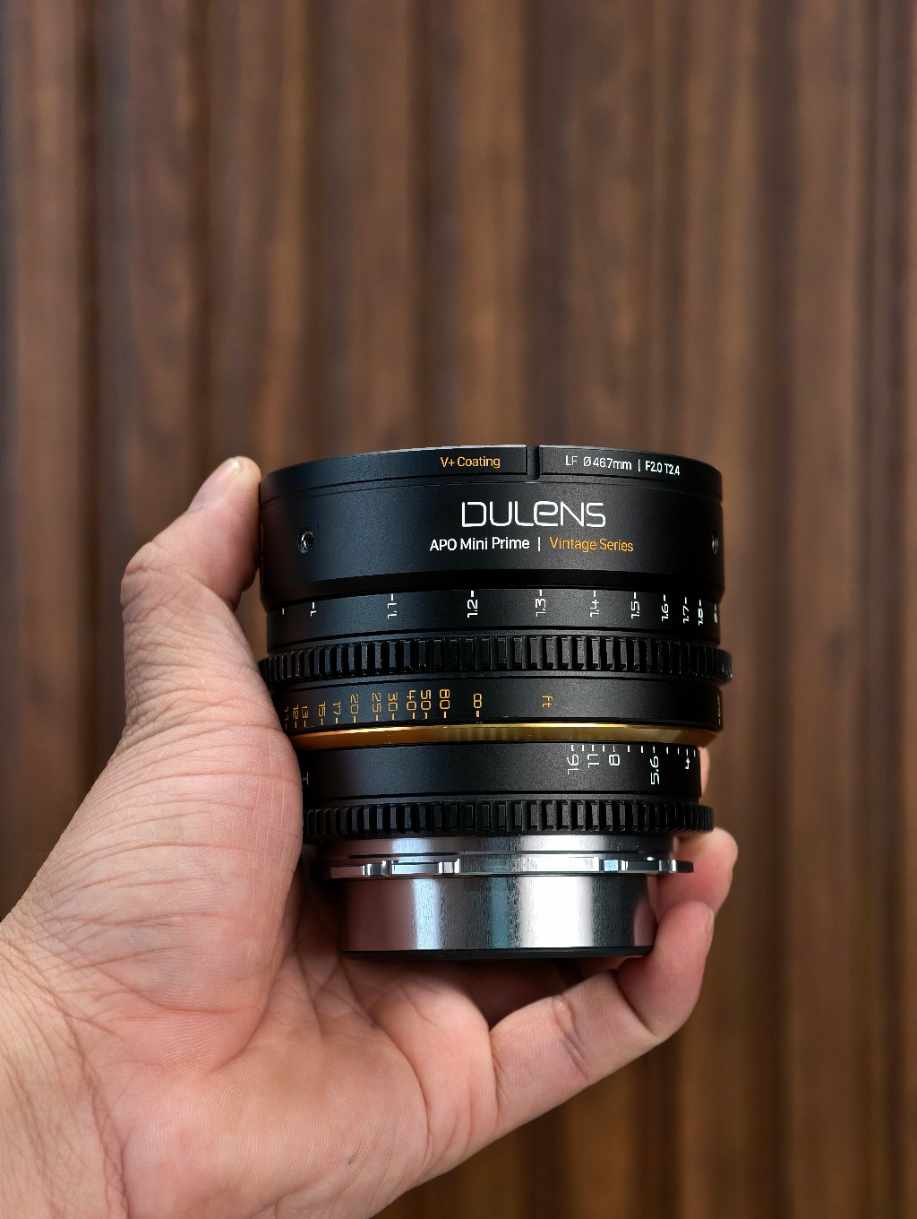 Dulens APO Mini Prime 85mm T2.4 Lens (PL-EF Mount)