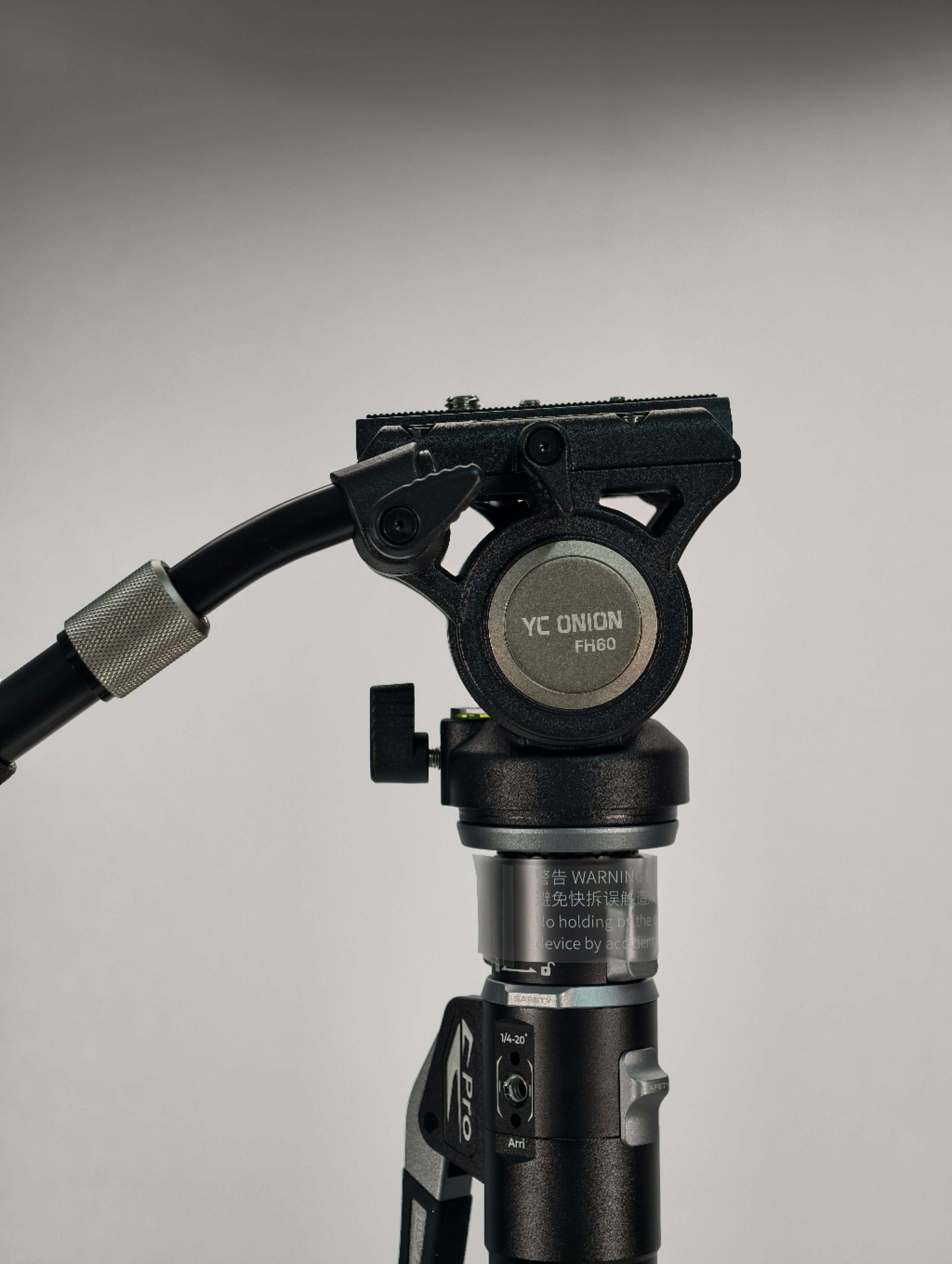 YC Onion Pineta Pro Monopod Carbon Fiber & FH60