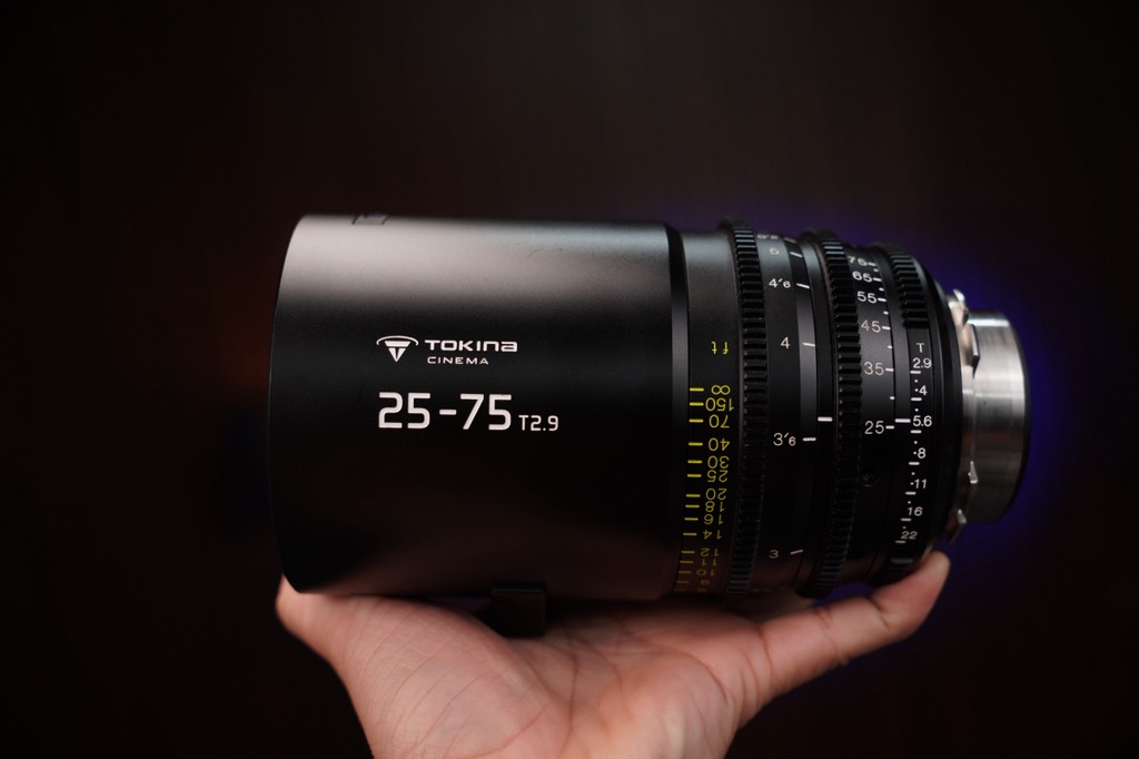 Tokina 25-75mm T2.9 Lens (PL Mount) likenew