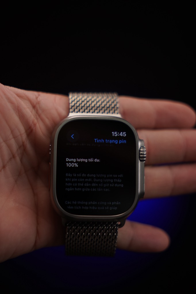 Apple Watch Ultra 2 + Titanium Milanese Loop (likenew fullbox, bh 6/2026)