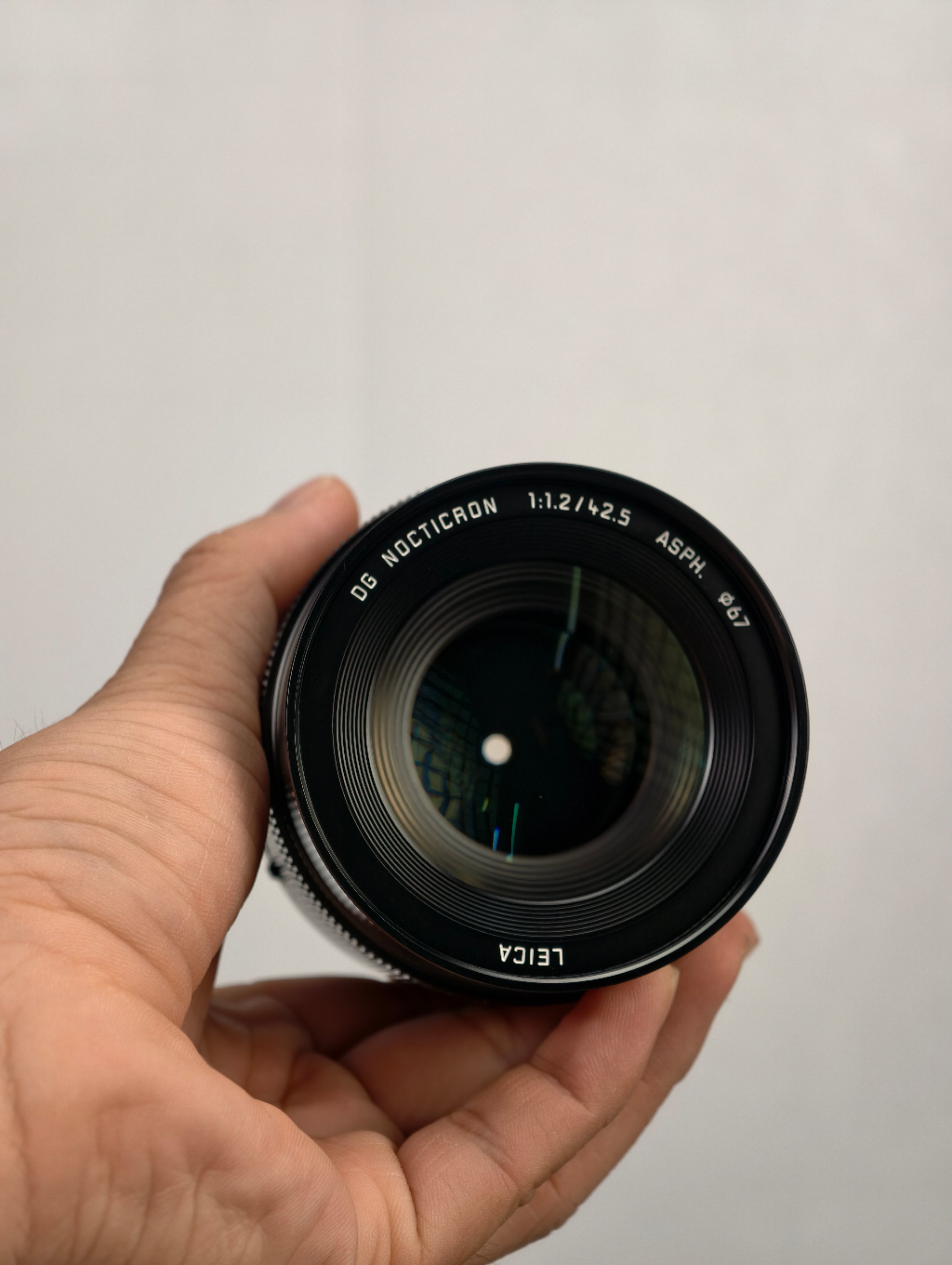 Panasonic Leica DG Nocticron 42.5mm f/1.2 ASPH. POWER O.I.S. Lens likenew