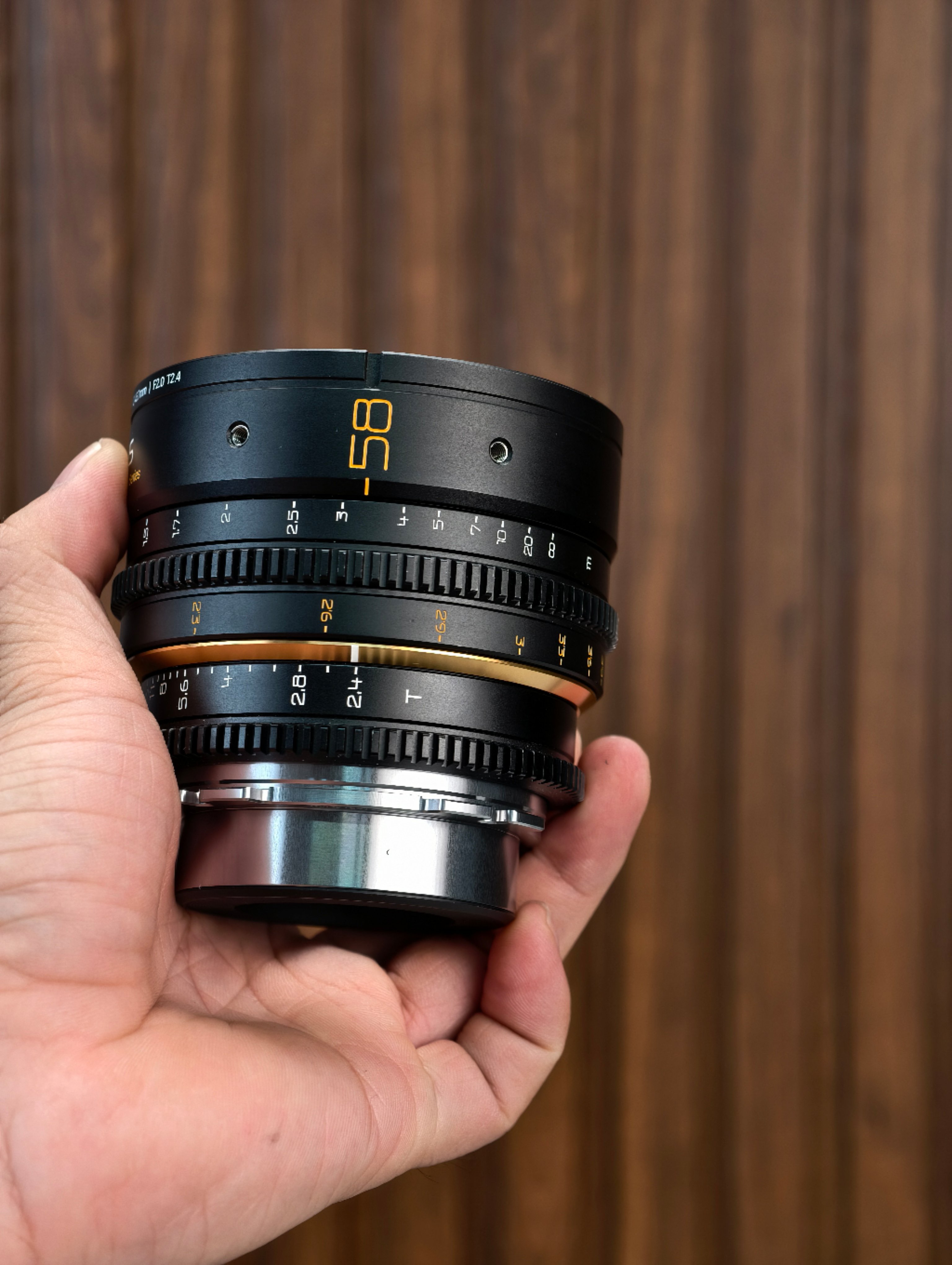 Dulens APO Mini Prime 58mm T2.4 Lens (PL-EF Mount)