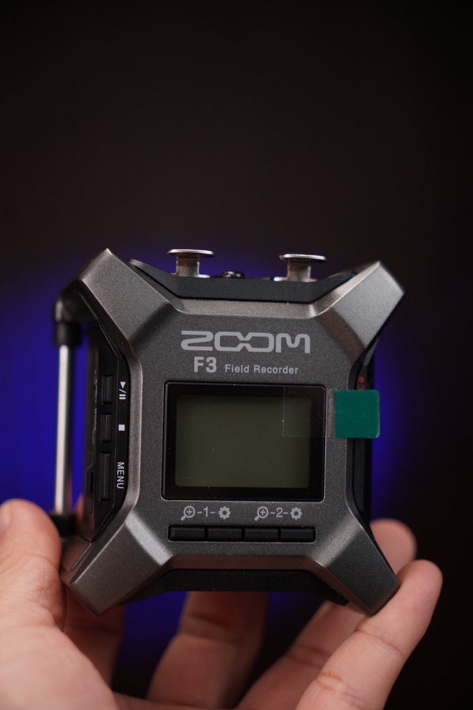 Zoom F3 2-Input / 2-Track Portable Field Recorder