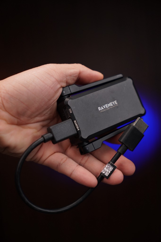 dji raveneye likenew + HDMI A cable