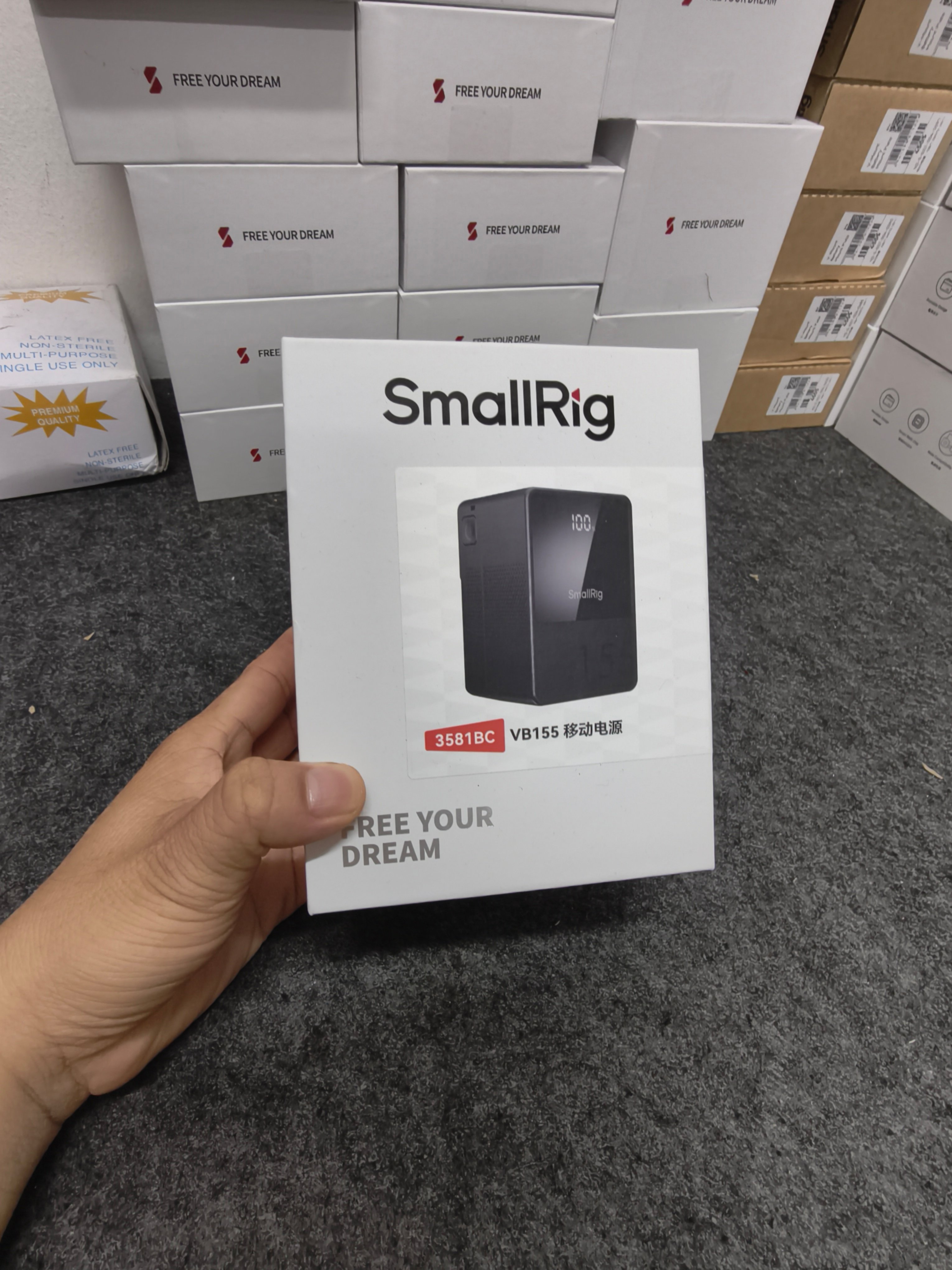 Smallrig VB155 V-mount battery