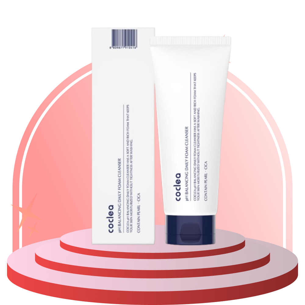 [HOT] Sữa rửa mặt COCLEA PH BALANCING DAILY FOAM CLEANSER 150ml