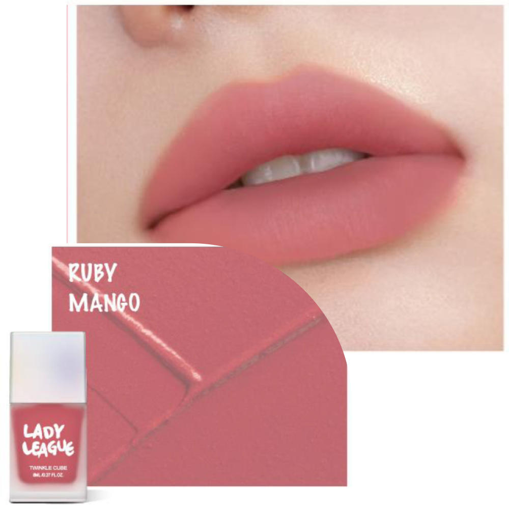 LADY LEAGUE TWINKLE CUBE - Son kem mịn lì 8ml