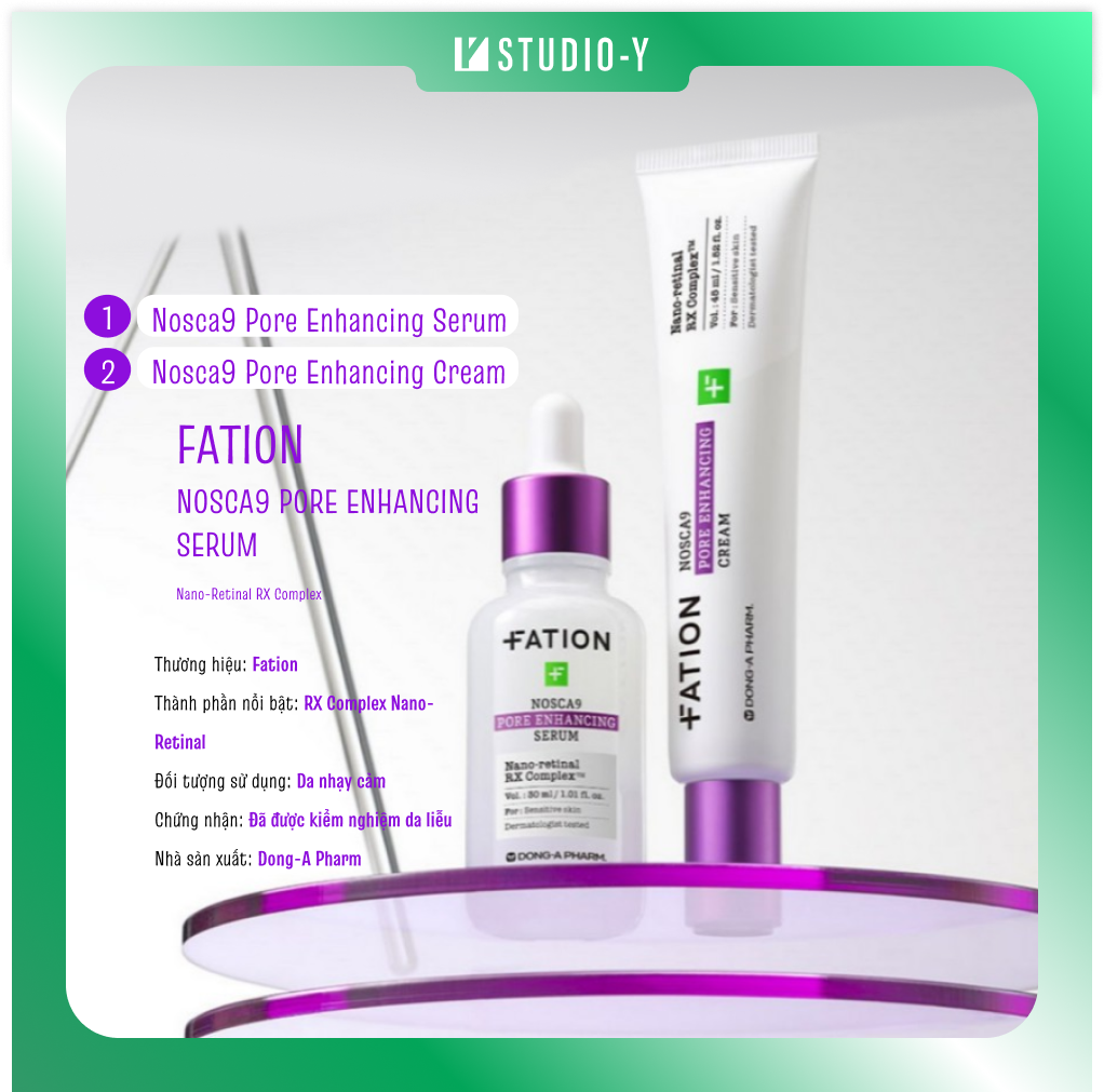 Fation Nosca9 Pore Enhancing Ampoule 30ml
