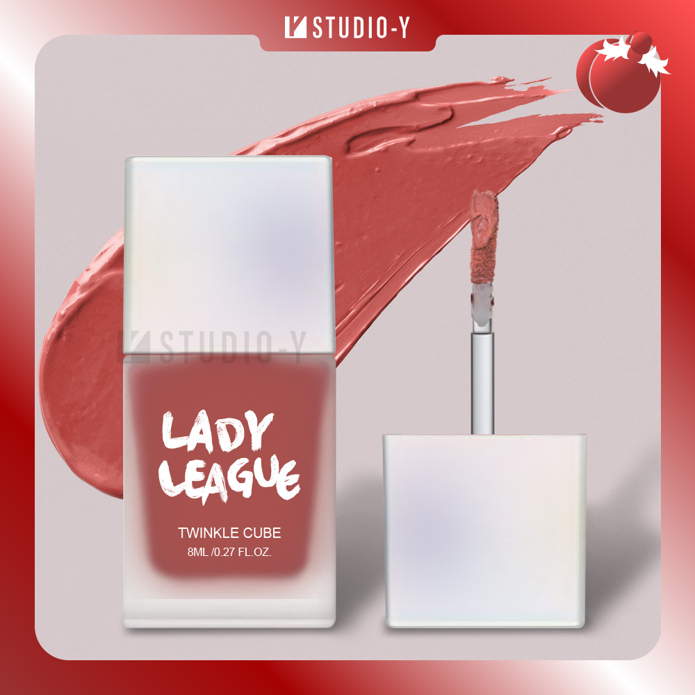LADY LEAGUE TWINKLE CUBE - Son kem mịn lì 8ml